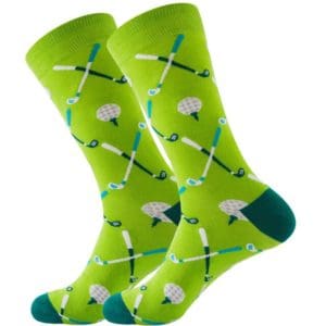Green Golf Socks