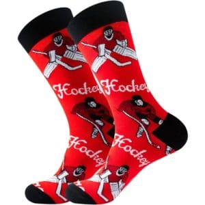 Red Hockey Socks