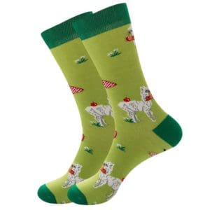 Green Lama Socks