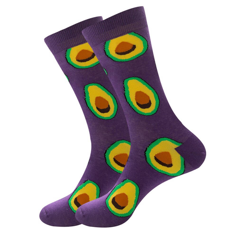 Purple Avocado Socks | Sock Infusions