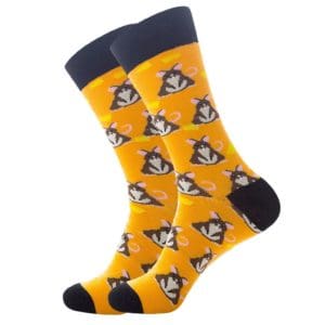 Yellow Rabbit Socks