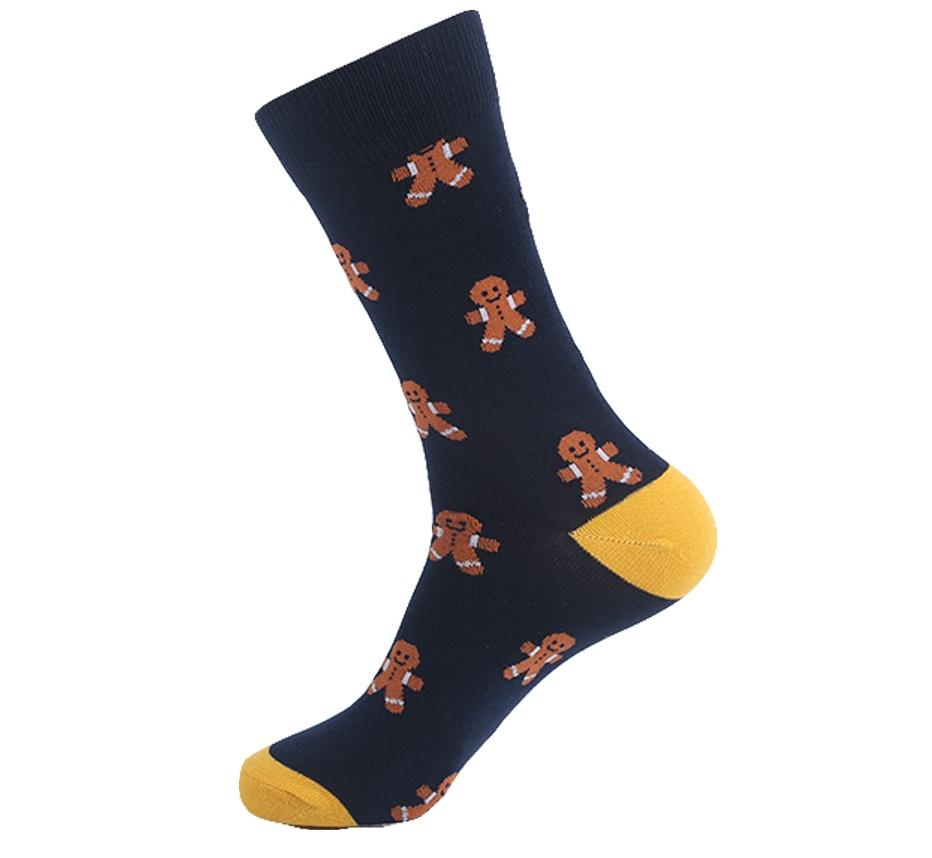 Black Gingerbread Man Socks | Sock Infusions