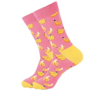 Pink Banana Socks