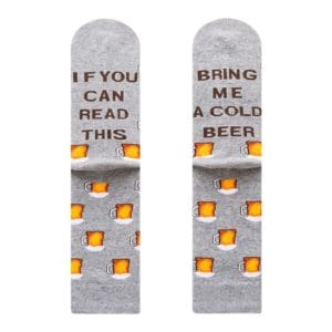 If you can read this, Bring me a Cold Beer Socks