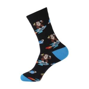 Monkey on a Rocket Socks