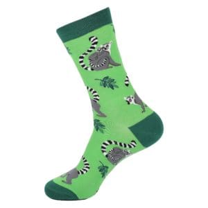 Green Lemur Socks