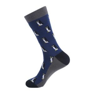 Blue Penguine Socks