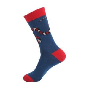 Red & Blue Snake Socks