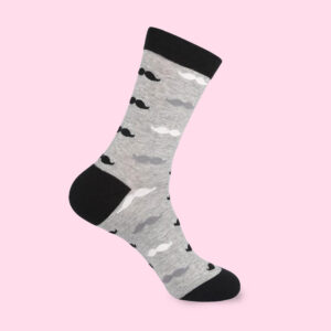 Stylish Moustache Socks – For a Dash of Dapper on Your Feet!