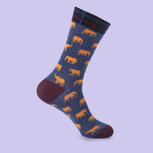 Elephant Parade Socks - Bold Safari Style for Animal Lovers