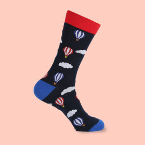 Hot Air Balloon Socks – Sky-High Style for Your Feet