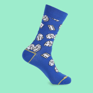Lucky Dice Socks - Fun Casino Style for Risk Takers