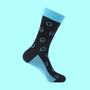 Music Lover Socks – Headphones Vibe for Your Feet