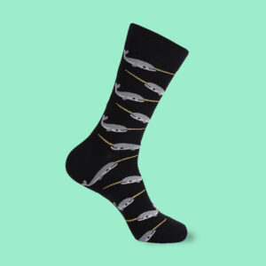 Narwhal Socks – Dive Deep Into Style with the Unicorns of the Sea