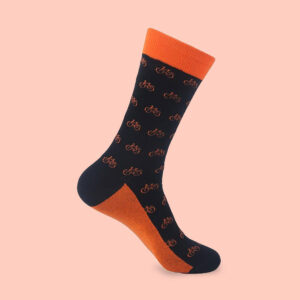 Ride in Style with Bicycle-Themed Socks – Bold & Fun Design