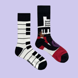 Hit the Right Notes with Piano Player Odd Socks