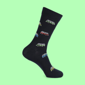 Retro Camper Van Socks – Ride in Style with Every Step
