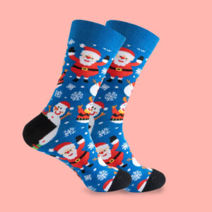 Santa & Snowman Party Socks