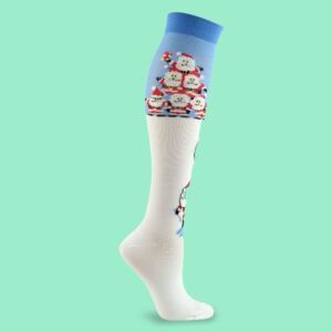 Santa Stack Compression Knee-High Socks - L/XL