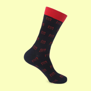 Snap into Style – Red Camera Socks for Photography Lovers