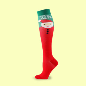 Sock It to Me Santa Compression Socks | Festive Knee-High Support