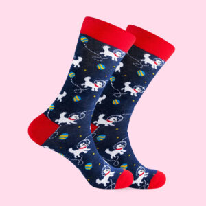 Space Dog Socks – Fun Astronaut Dog Design