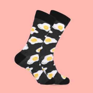 Sunny Side Up Socks – Start Your Day with Egg-cellent Style!