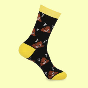 Winking Poop Emoji Socks – Quirky Fun for Your Feet