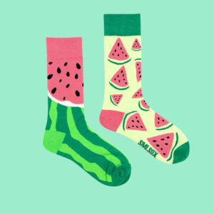Sweeten Your Style with Watermelon Odd Socks
